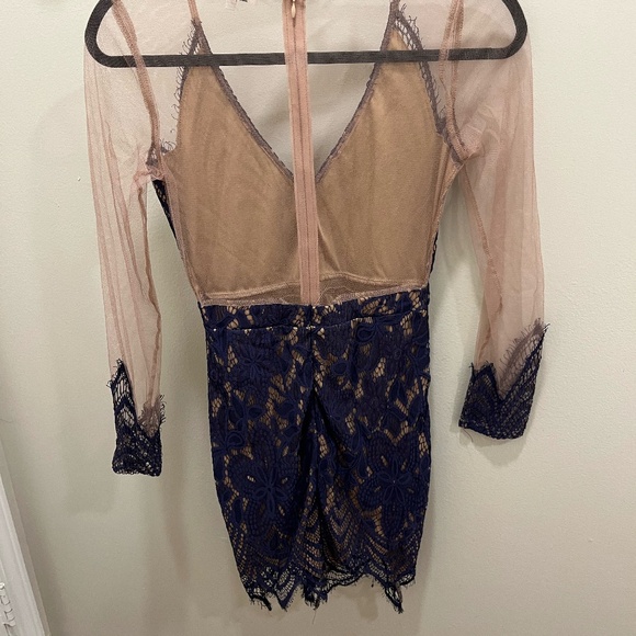 Lace Cocktail Dress - Size S - Picture 2 of 3